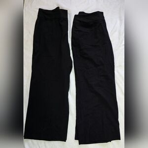 Two Lane Bryant Black Wide Leg Dress Pants Size 16